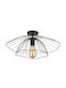 Opviq Mantar Ceiling Light 52cm Black with E27 Socket
