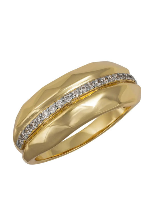 Women's Gold Plated Silver Ring