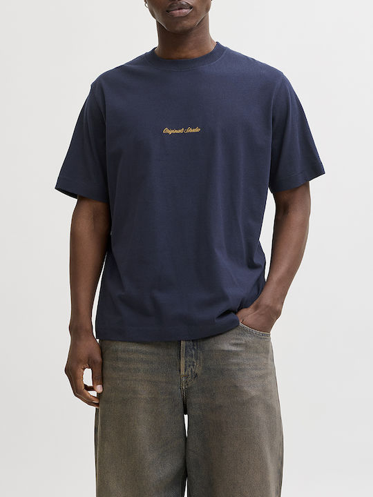 Jack & Jones Tricou Cu Guler Rotund Sky Captain...
