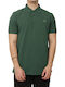 Polo Short Sleeve Green Blouse