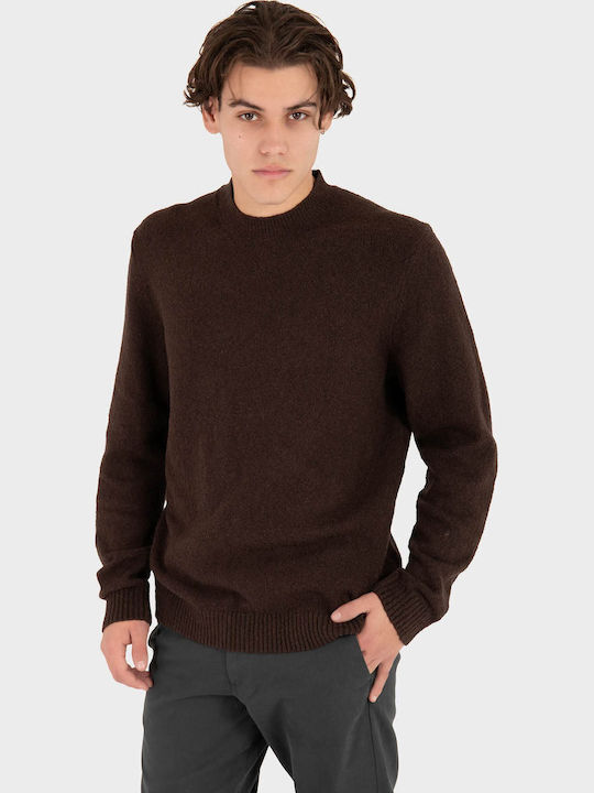 Jack & Jones Long Sleeve Sweater Chocolate Plum