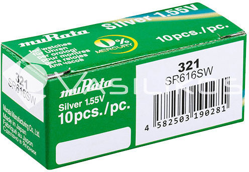 Murata Silver Oxide Watch Battery 1.5V