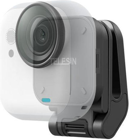 Insta360 Go Ultra Camera Telesin Magnetic Rotation Clip First Person Lid Support Accessory Black