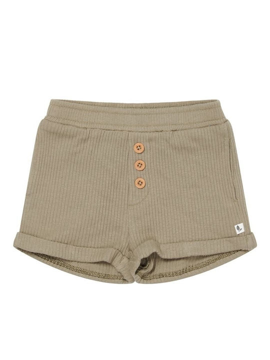 Kids Shorts Bermudas Fabric Olive
