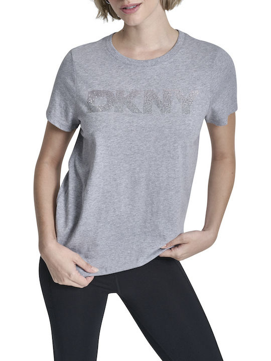 DKNY Logo Tricou Damă Roz