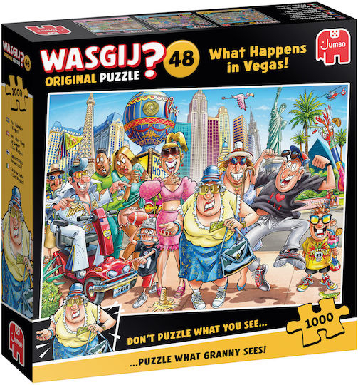What Happens In Vegas! Puzzle 2D 1000pcs