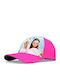 Childrenland Kids' Jockey Fabric Hat Pink