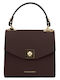 Leather Women's Handbag Brown