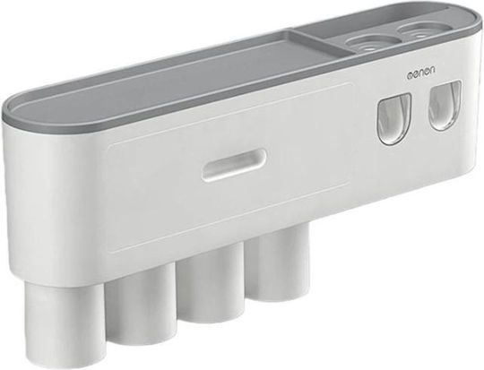 Case Toothbrush Support Base Plastic Gray 4380625394033