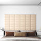 vidaXL Wall Bed Headboard 12 Pcs 30 x 15 cm Cre...