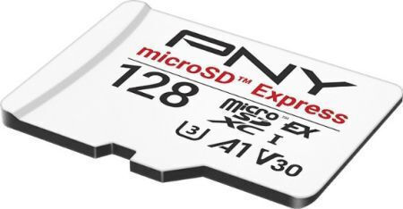 PNY microSDXC 128GB U3 V30 A1 UHS-I 890MB/s с адаптер