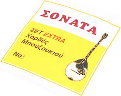 Sonata No.3 SNT6S-10S Χορδές για Μπουζούκι Sonata No.3 SNT6S-10S Χορδές για Μπουζούκι