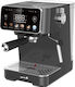 Arielli Μηχανή Espresso 1100W Πίεσης 20bar για Cappuccino Μαύρη ACM-2011TOUCH
