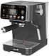 Arielli Espresso Machine 1100W 20bar Pressure for Cappuccino Black ACM-2011TOUCH
