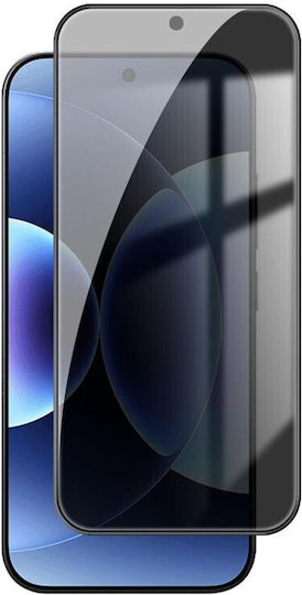 Kalebol Privacy Full Face Tempered Glass Μαύρο (Xiaomi 17)