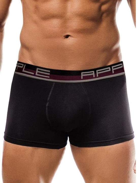 Apple Boxer Boxer Bărbătesc Negru