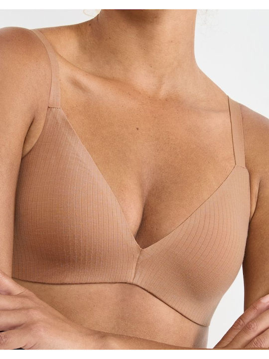 Feel Beige Bra Push Up without Underwire