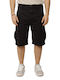 Herren Shorts Cargo Schwarz