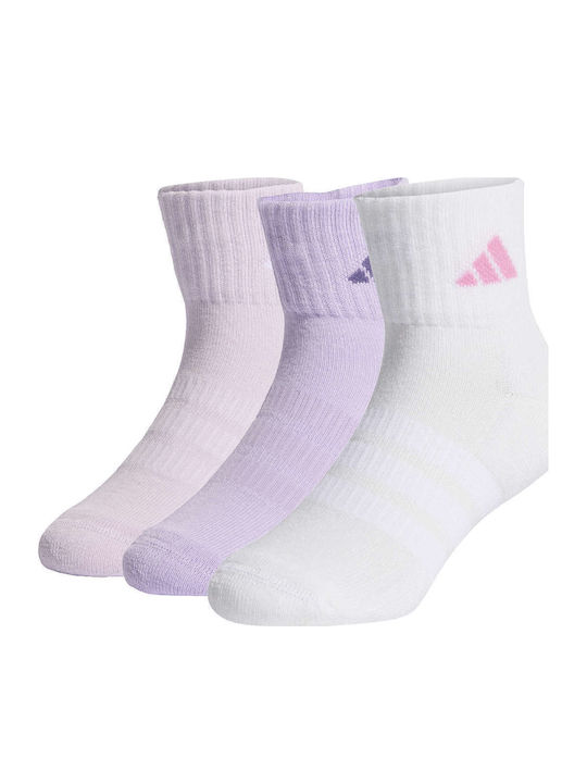 adidas Детски Чорапи За Глезена Розови 3 Чифта adidas Детски Чорапи За Глезена Розови 3 Чифта