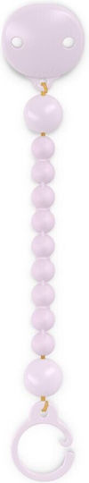 Suavinex Silicone Pacifier Clip Purple
