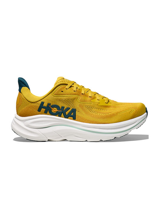 HOKA Clifton 10 Men's Sport Shoes Running Yello...