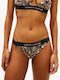 Bikinihosen Slip Braun