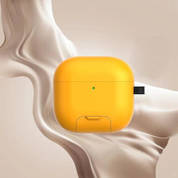 Протективен Калъф За Слушалки Airpods 4 Anc Galaxy Dual Magnetic Жълт Протективен Калъф За Слушалки Airpods 4 Anc Galaxy Dual Magnetic Жълт