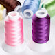 Embroidery Thread Set 120 Spools 500 M Multicolor