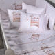 Down Town Home Crib Standard Inside Pink - Purple 70x140cm