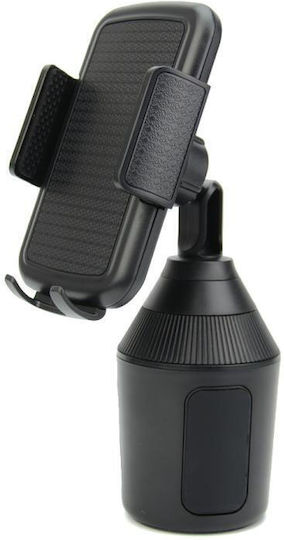 Car Mobile Mount with Adjustable Hooks Black