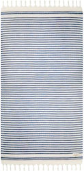 Sea You Soon Cotton Beach Towel Pareo White