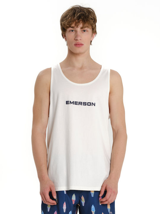 Emerson Тениска Бяла