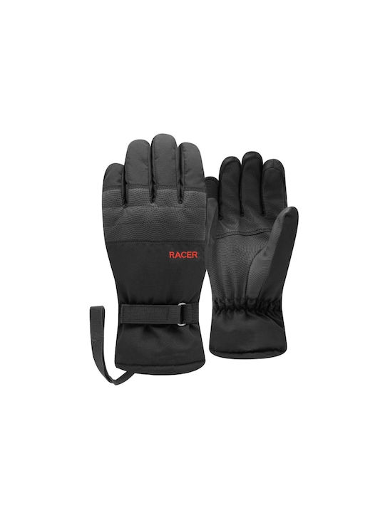 Racer Mănuși De Schi Și Snowboard Unisex Negre