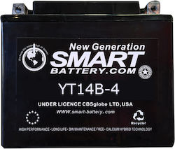 Батерия Moto 12v 12.6ah Yt14b-4 Лява Yt14b-4