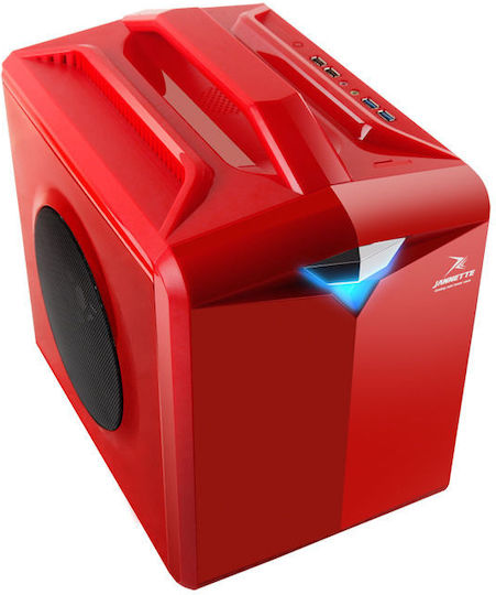 NCORE SC260 Mini Tower Κουτί Υπολογιστή Κόκκινο
