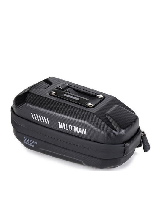Wild Man Gd700 Hard Shell Eva Mountain Bike Seat Bag Black