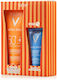 Vichy Capital Soleil Set with Sunscreen for Face & Body & After Sun SPF50 2 Pieces