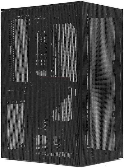 Ssupd Meshroom S V2 PCIe 5.0 Mini Tower Computer Case Black