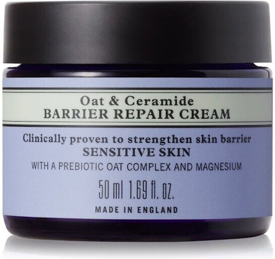 Neal's Yard Remedies Oat & Ceramide 24h Moisturizing Face Cream with Ceramides & Prebiotics 50ml