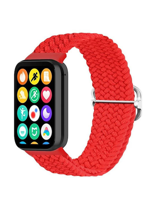 Hurtel Braided Strap Red Smart Band 8 Pro