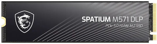 MSI Spatium M571 DLP SSD 2TB τύπου M.2 με σύνδεση PCI Express 5.0 S78-440Q1K0-P83