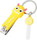 Monster Family Set Nail Clippers Pvc Little Monsters Yellow
