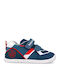 Παιδικά Sneakers Ανατομικά με Σκρατς Μπλε