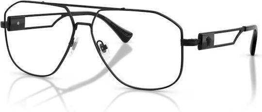 Versace Männer Brillengestelle mit Rezept Schwarz VE1287 1261