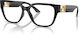 Versace Women's Prescription Eyeglass Frame Bla...
