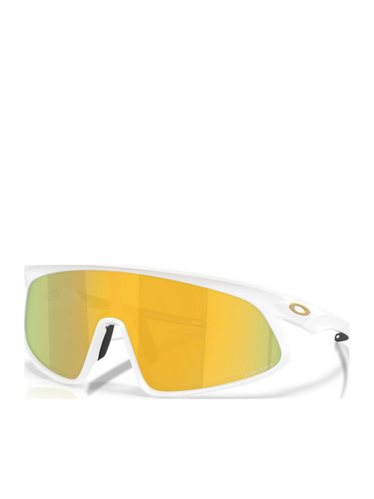 Oakley Rslv Unisex Γυαλιά Ηλίου με Λευκό Σκελετ...