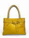 Women's Shoulder Shopper Bag Mustard