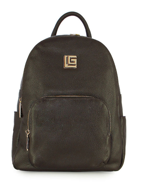 Guy Laroche Leather Women's Backpack Brown