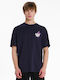 T-shirt PURPLE BLUE