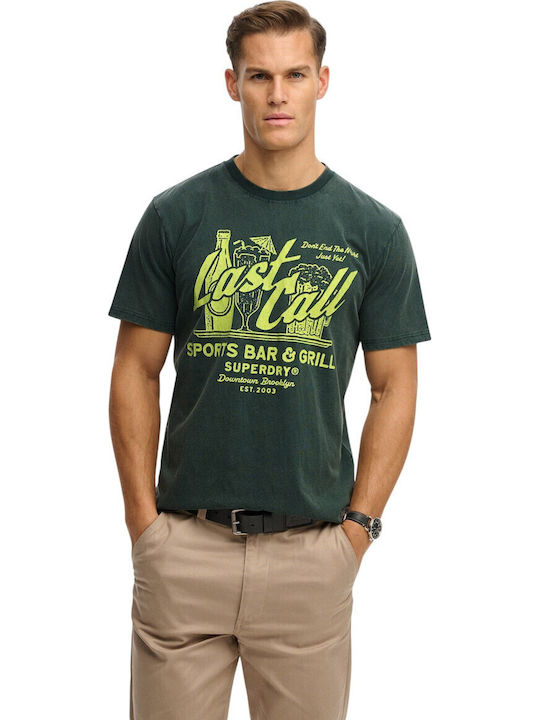Superdry M D1 Ovin T-shirt Green M1012354A-27E